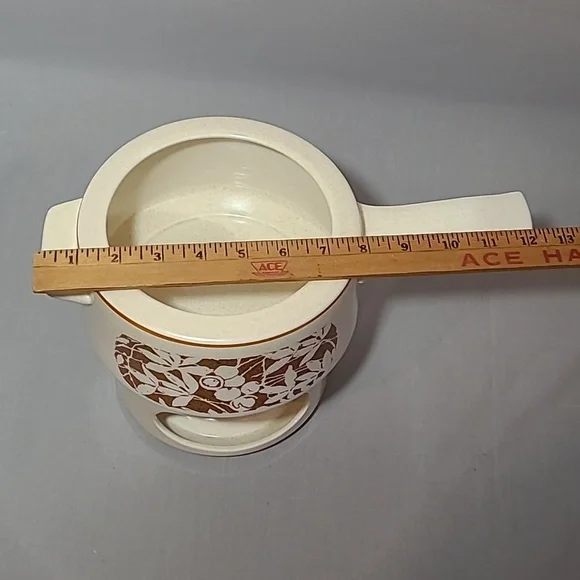 Temperware by Lenox Woodspice Warming Stand & Handled Pot - Picture 10 of 10
